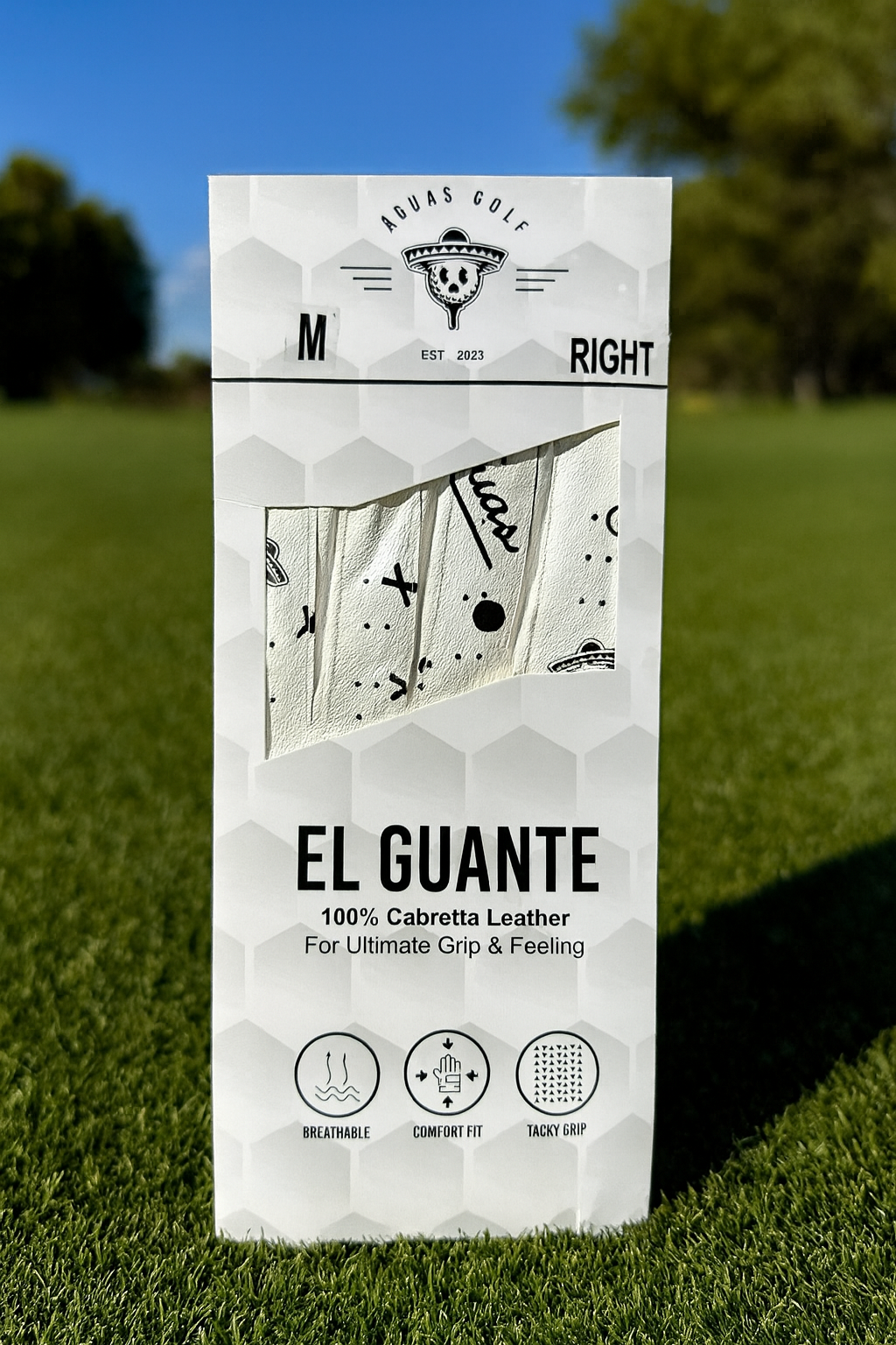 El Guante | Premium Cabretta Leather Golf Glove by Aguas Golf